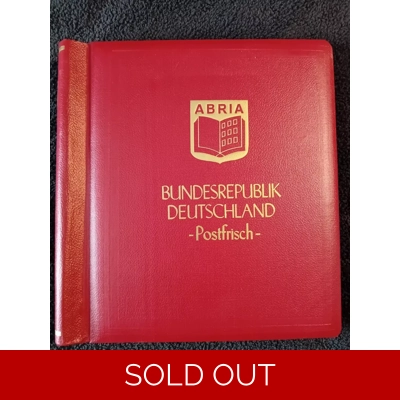 W-Germany MNH stamps in album appears. 100% complete - NICE !